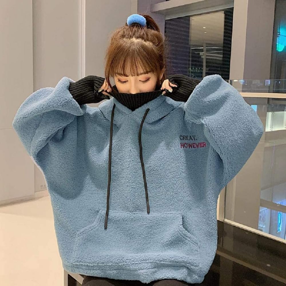 【19日限定お値下げ】KRY もこもこ　アウター　パーカー パーカー レディース 冬 トップス もこもこ 暖かい 防風